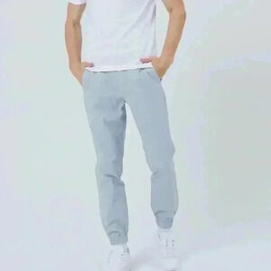 Eubi Australia XL navy blue cotton jogger pant. Working drawstring & zipper.